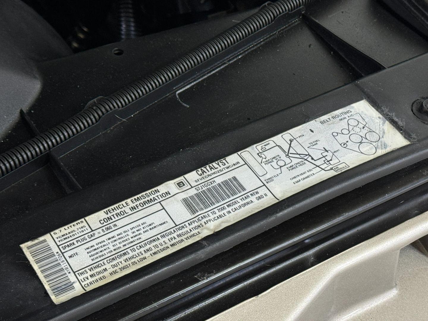 1-Owner 2000 Chevrolet Tahoe Z71