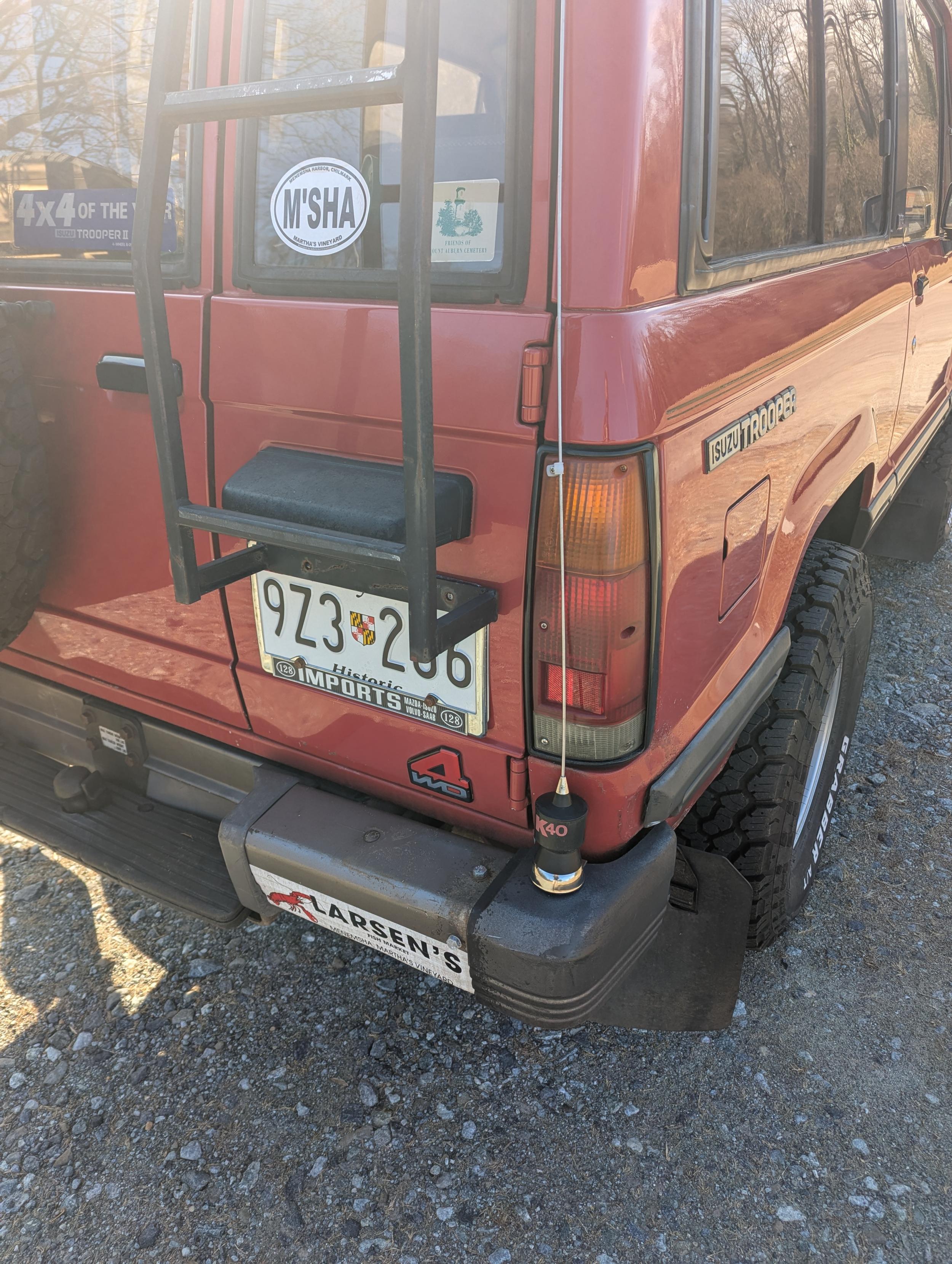56k-Mile 1989 Isuzu Trooper RS