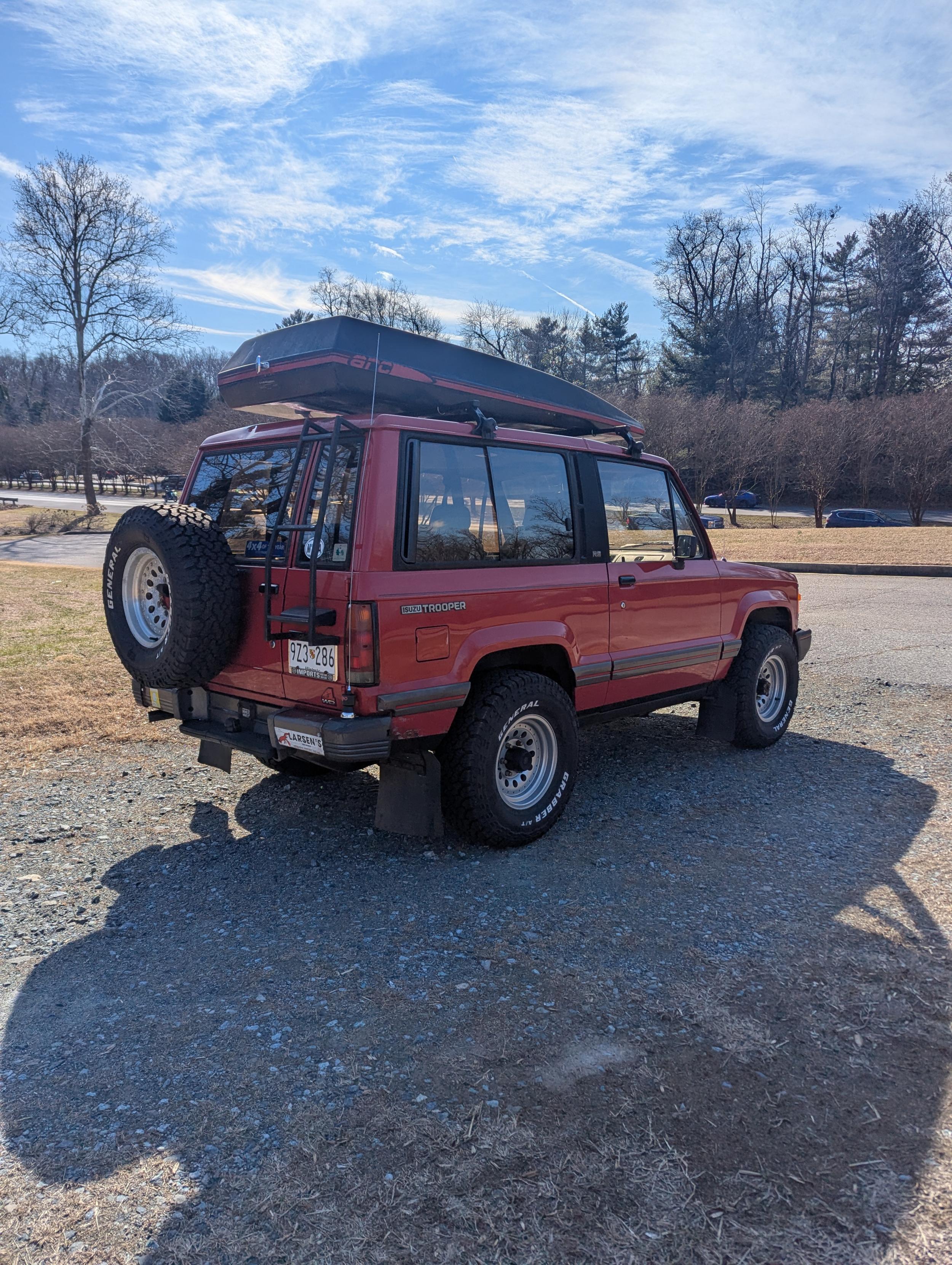 56k-Mile 1989 Isuzu Trooper RS