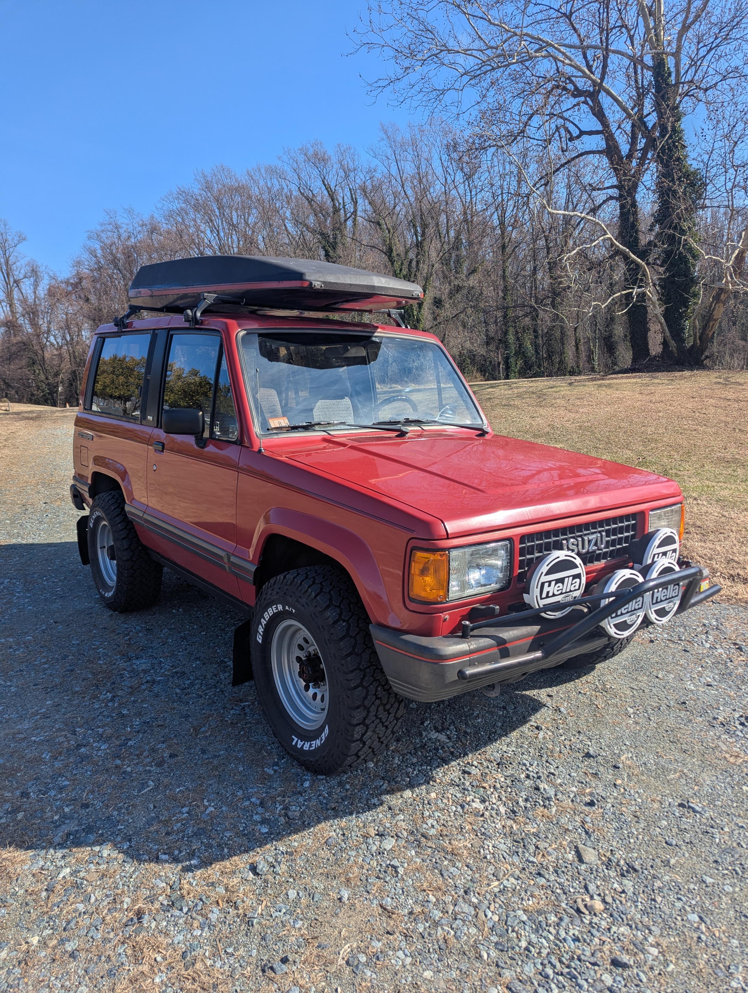 56k-Mile 1989 Isuzu Trooper RS