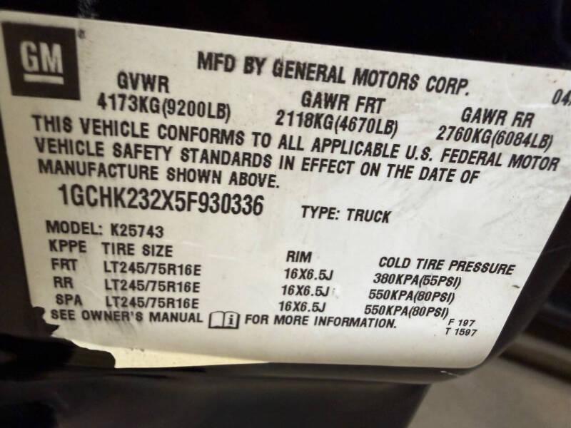 2005 Chevrolet Silverado 2500HD