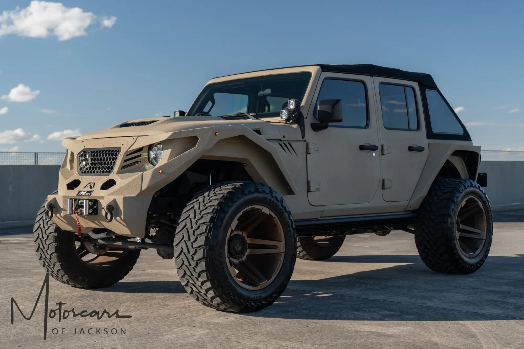 Heavily-Modified 2021 Jeep Wrangler Unlimited