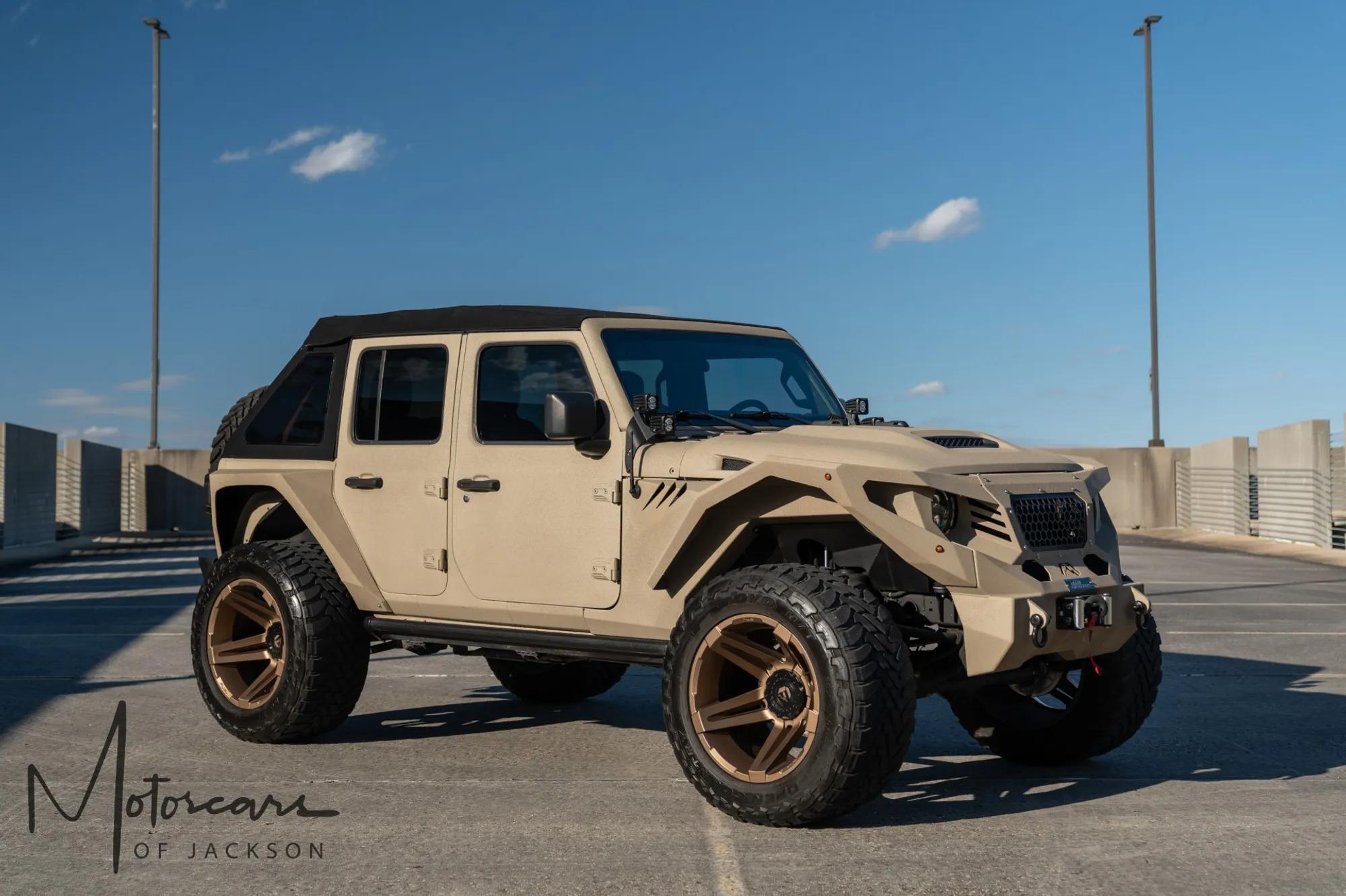 Heavily-Modified 2021 Jeep Wrangler Unlimited