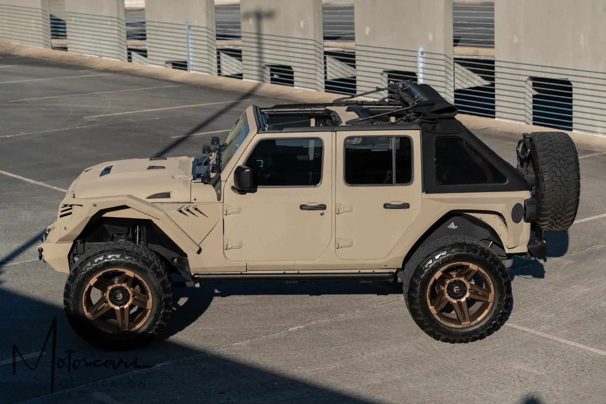 Heavily-Modified 2021 Jeep Wrangler Unlimited