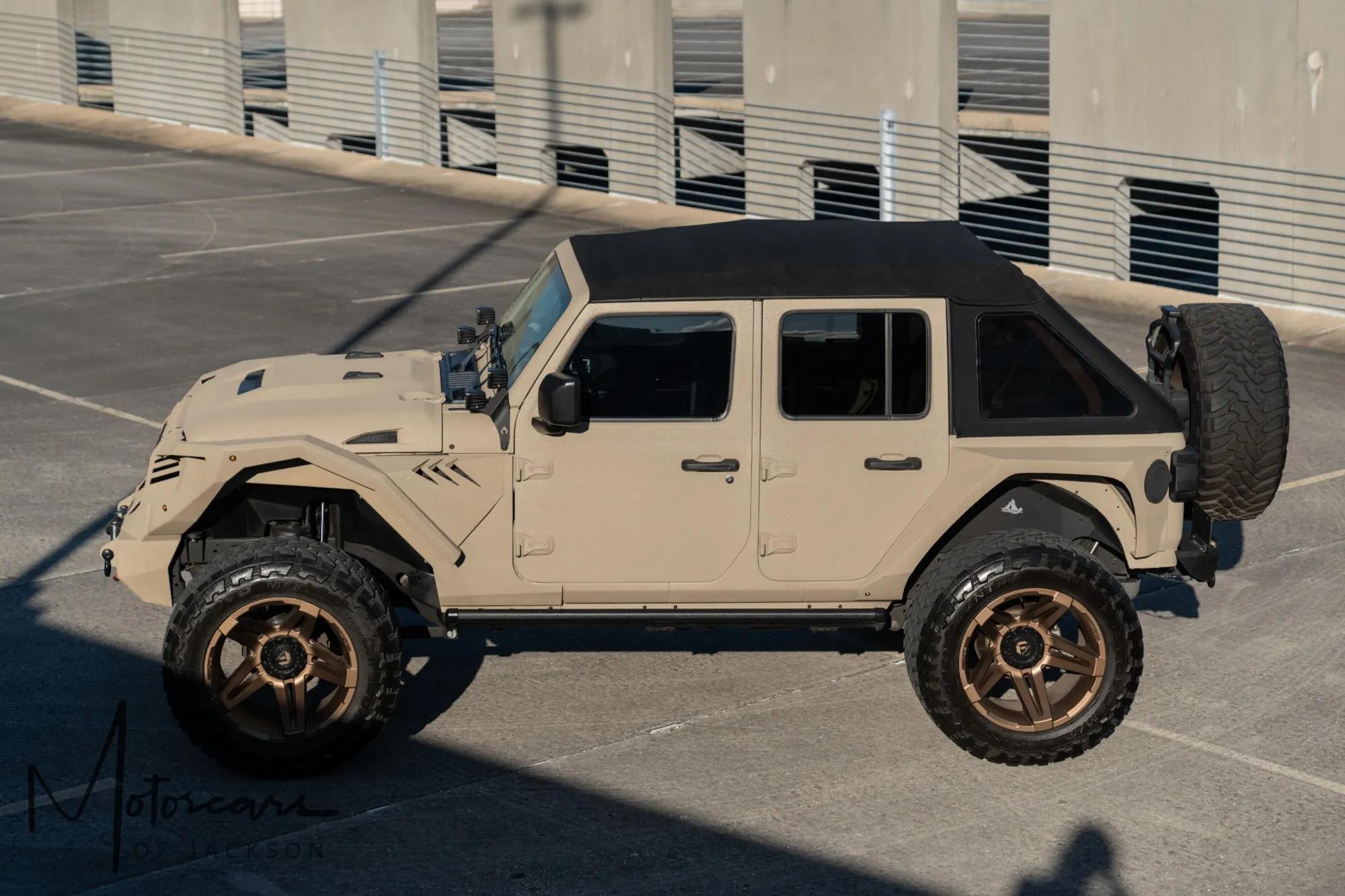 Heavily-Modified 2021 Jeep Wrangler Unlimited