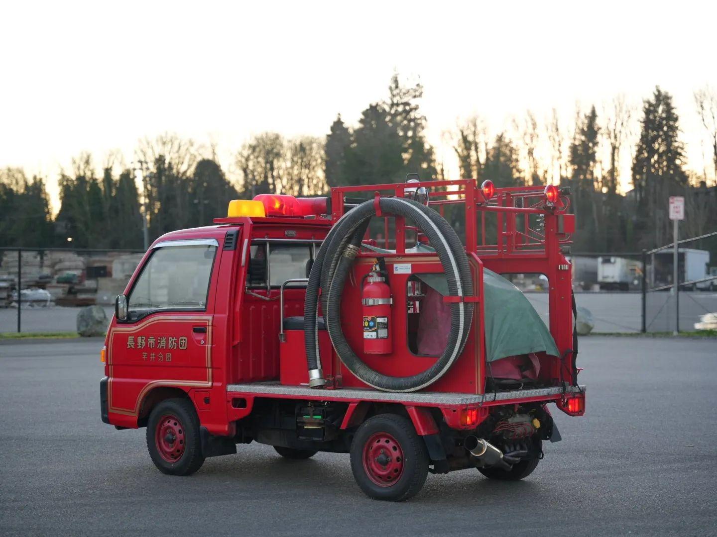 1995 Subaru Sambar Fire Truck