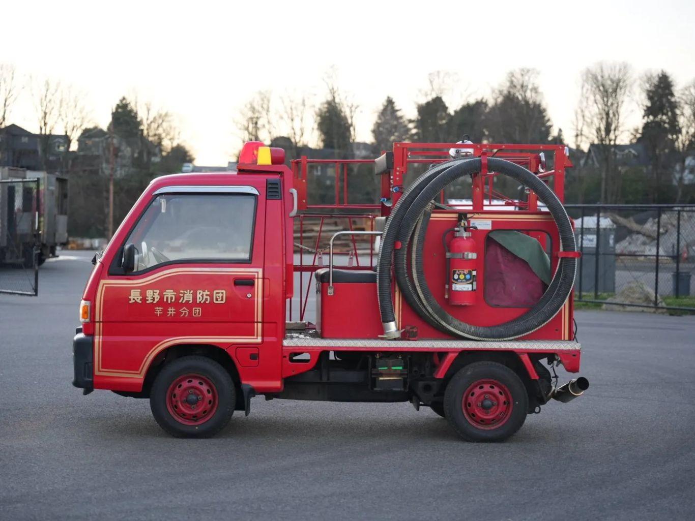 1995 Subaru Sambar Fire Truck - 4