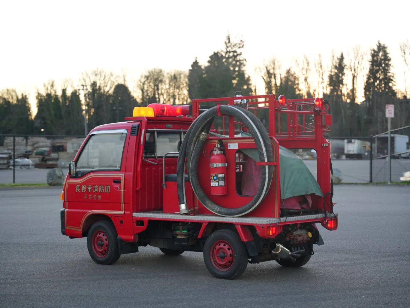 1995 Subaru Sambar Fire Truck