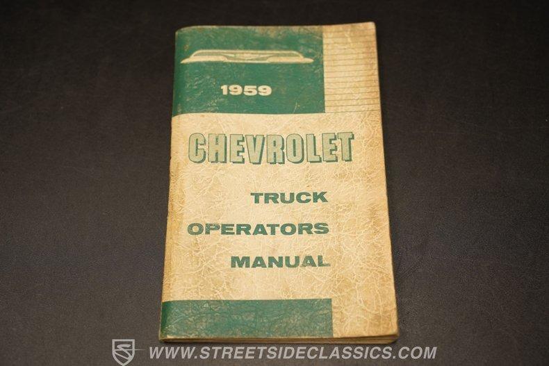 1959 Chevrolet Apache 3800 NAPCO