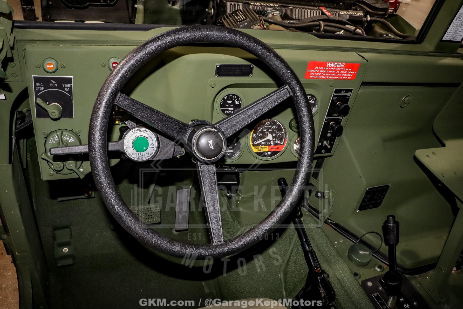 253-Mile 1998 AM General Humvee M1123