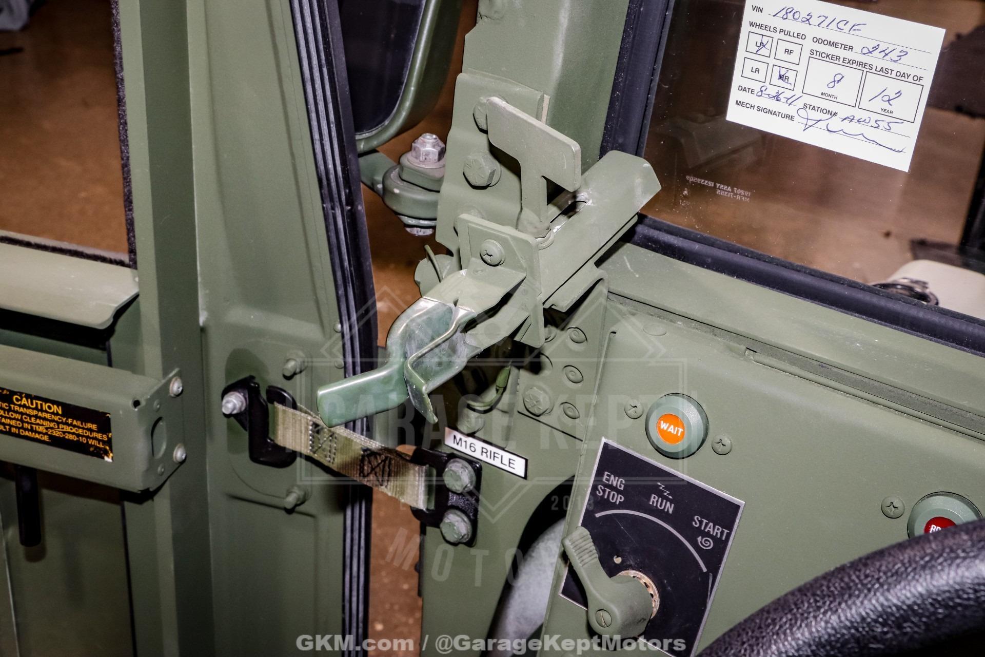 253-Mile 1998 AM General Humvee M1123