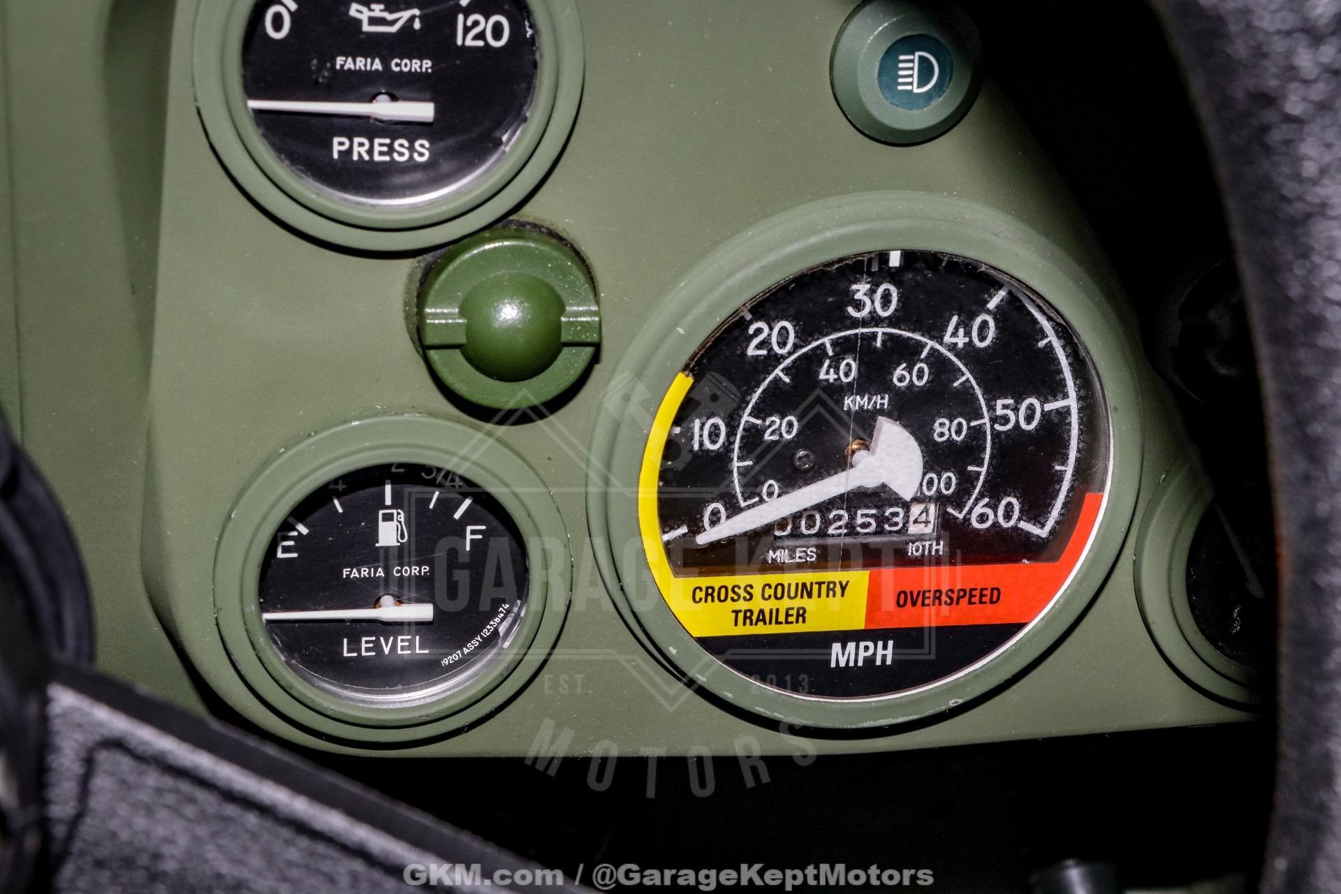 253-Mile 1998 AM General Humvee M1123