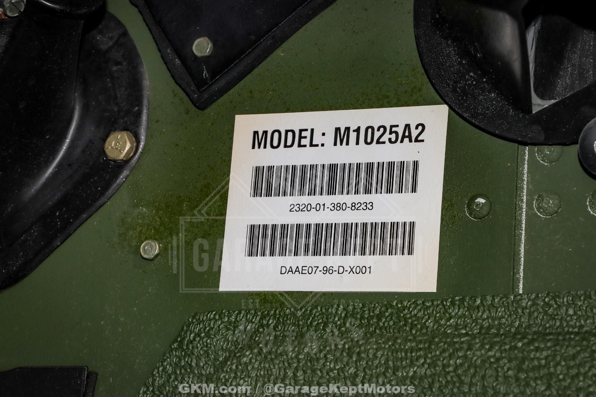 253-Mile 1998 AM General Humvee M1123