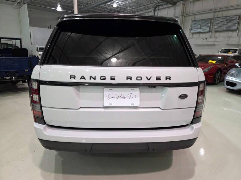 2016 Land Rover Range Rover HSE