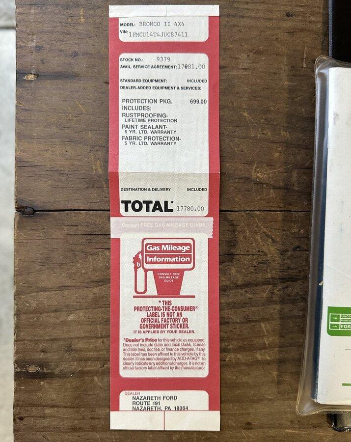 29k-Mile 1988 Ford Bronco II XLT 4×4
