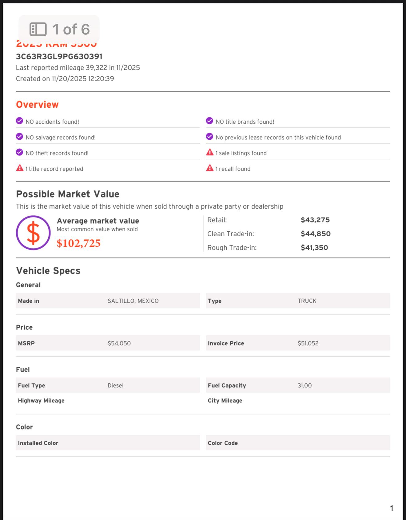2023 RAM 3500 AEV Prospector XL