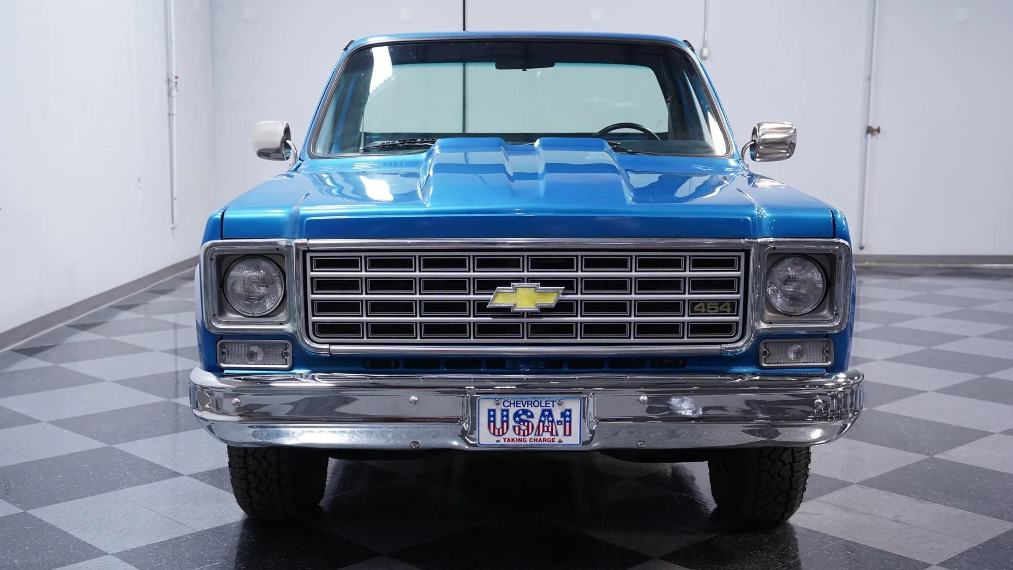 1976 Chevrolet C10 Scottsdale Stepside 454