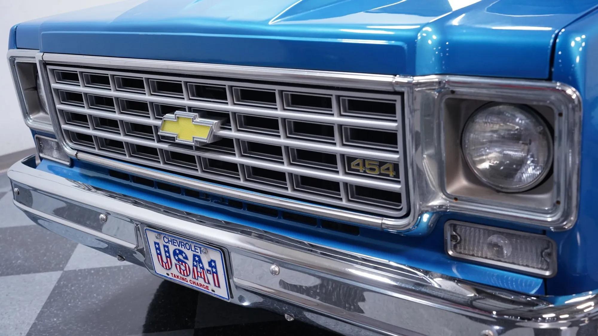 1976 Chevrolet C10 Scottsdale Stepside 454