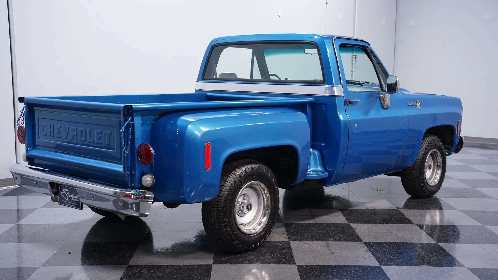 1976 Chevrolet C10 Scottsdale Stepside 454