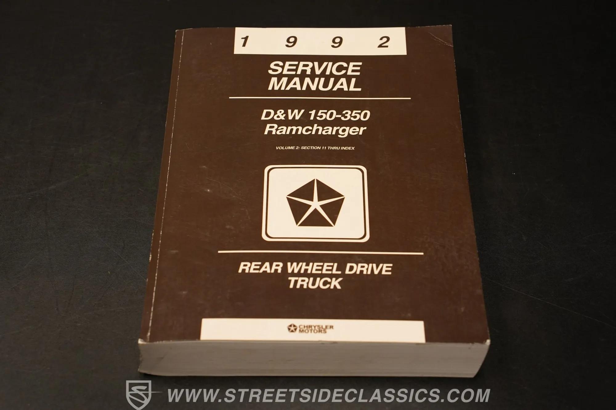 1991 Dodge Ramcharger LE