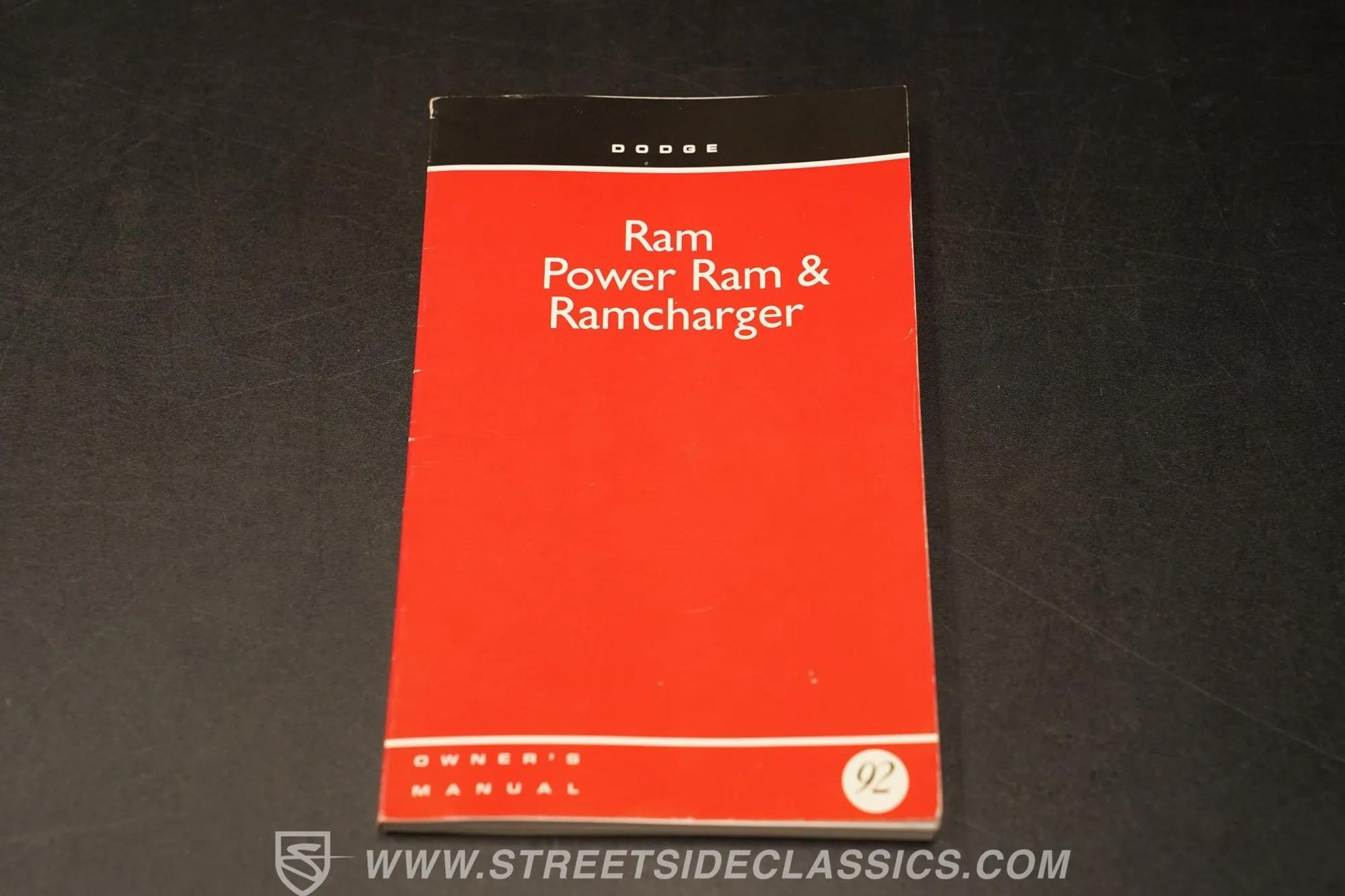 1991 Dodge Ramcharger LE