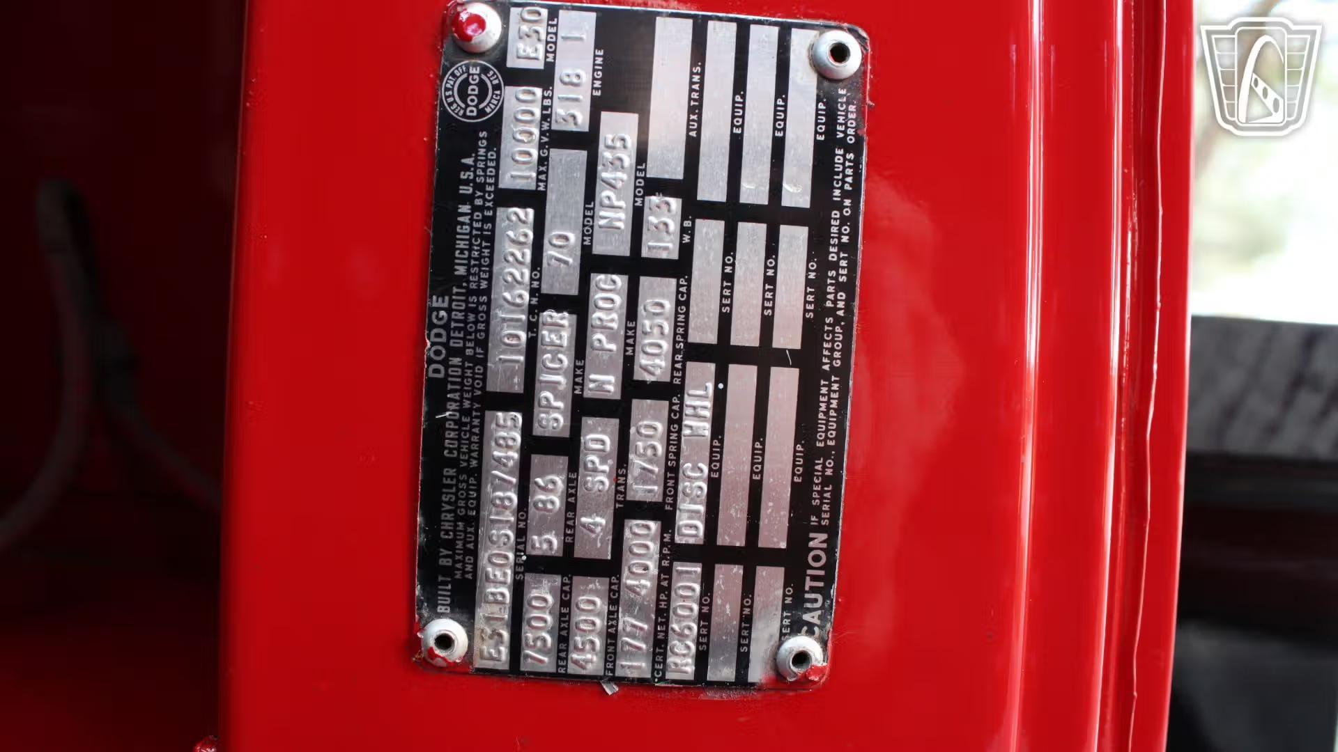 1971 Dodge Power Wagon