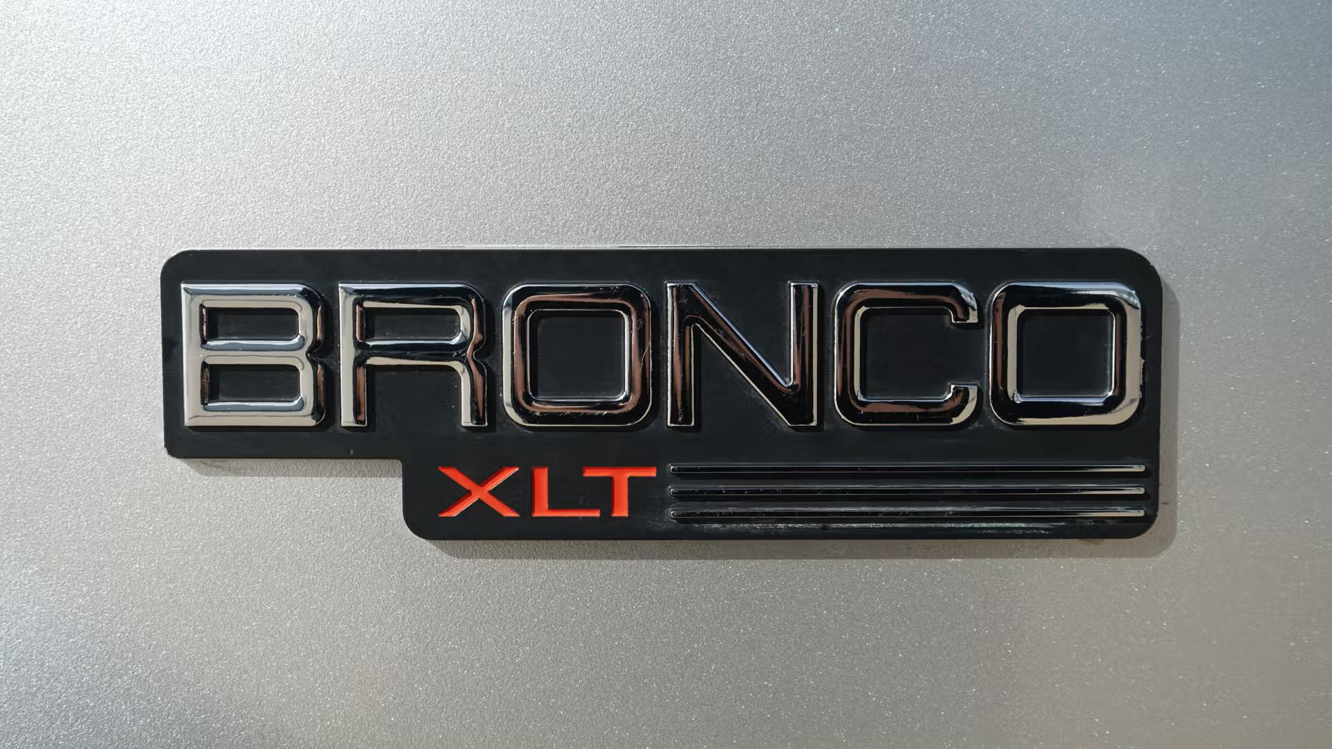 40k-Mile 1995 Ford Bronco XLT