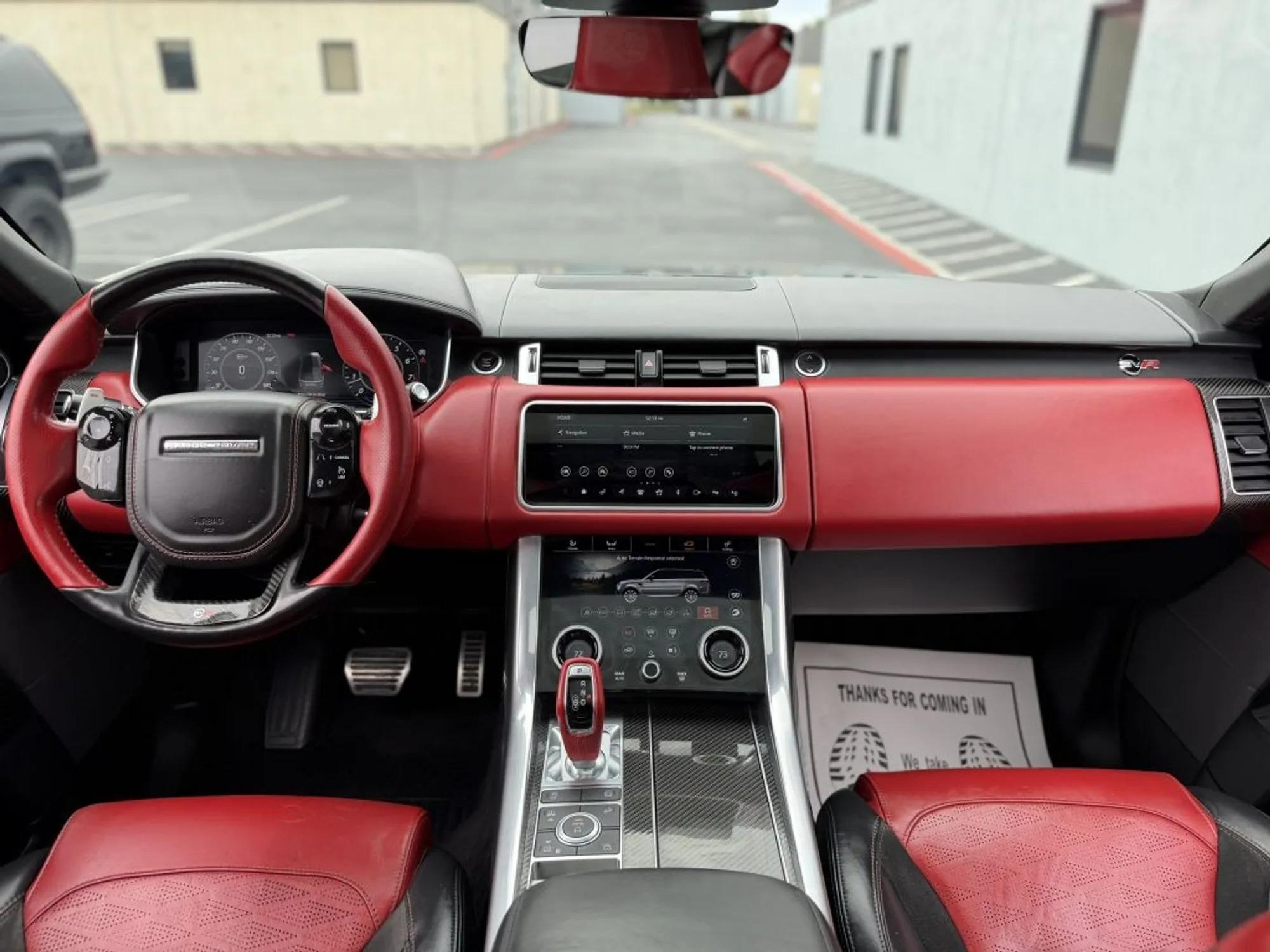 2019 Land Rover Range Rover Sport SVR