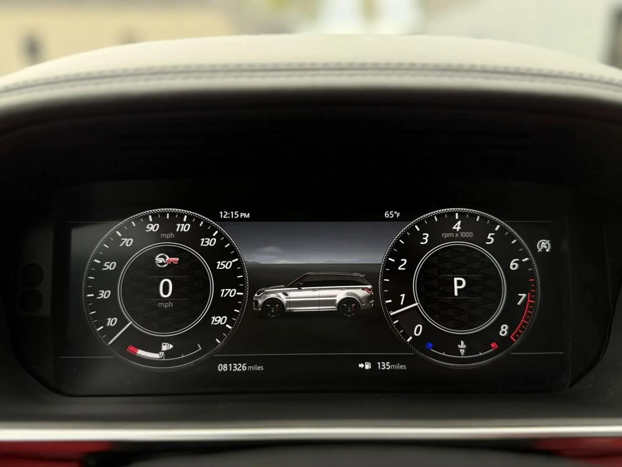 2019 Land Rover Range Rover Sport SVR