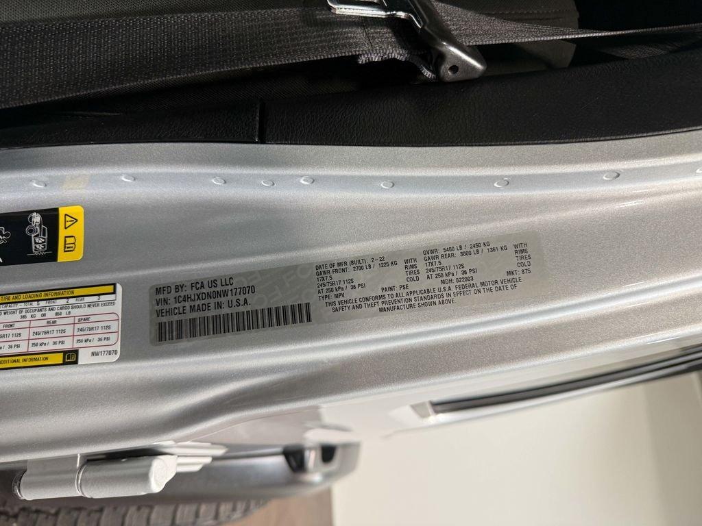 2022 Jeep Wrangler Unlimited Sport S