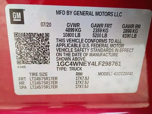 2020 Chevrolet Silverado 2500HD LT