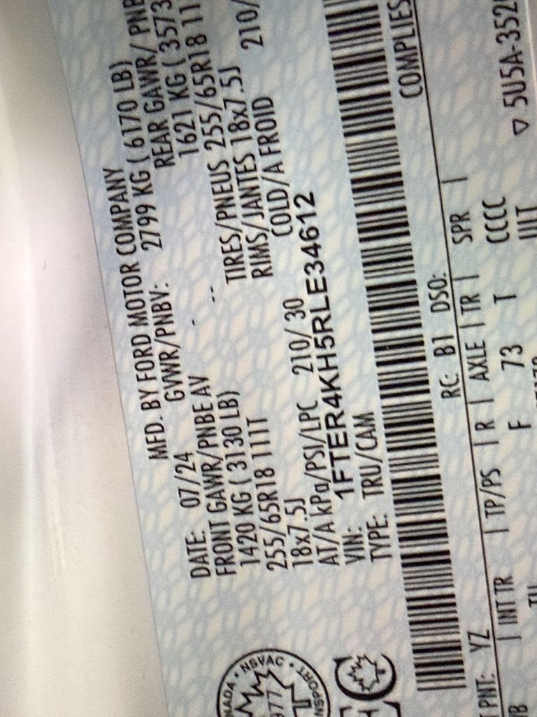 2024 Ford Ranger Lariat