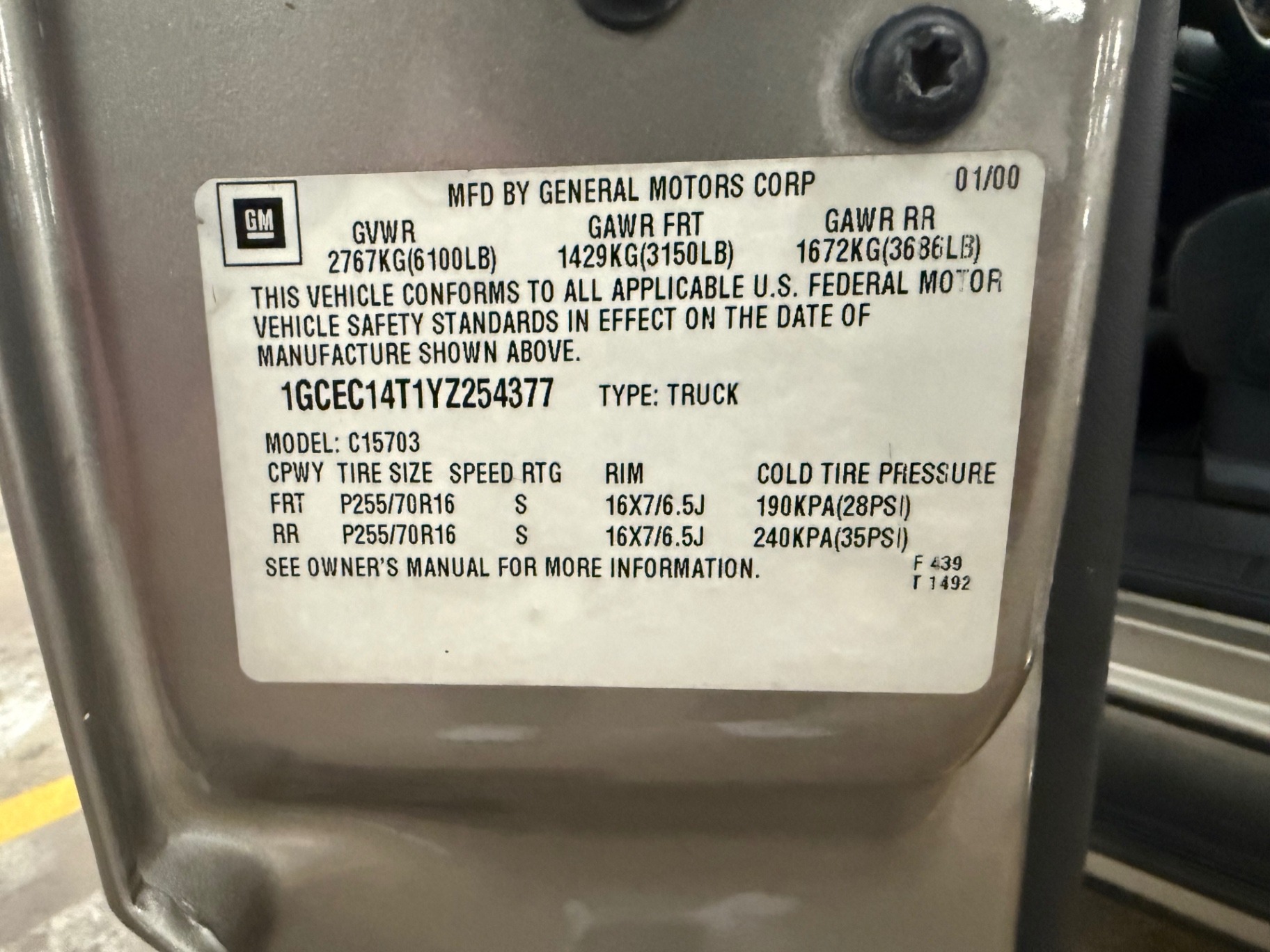 2000 Chevrolet Silverado 1500 LS