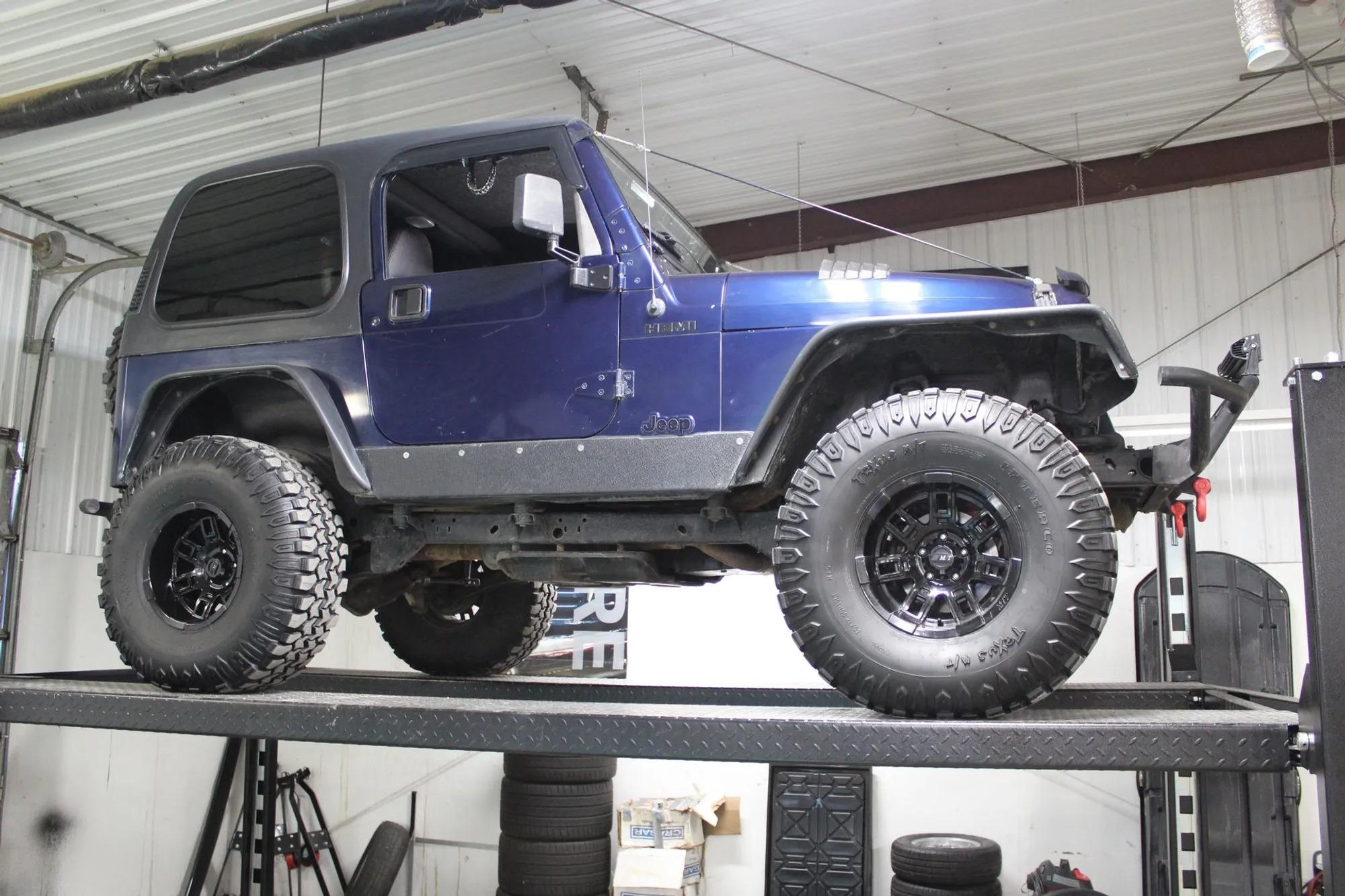 5.7L HEMI V8-Powered 2002 Jeep TJ Wrangler Sport