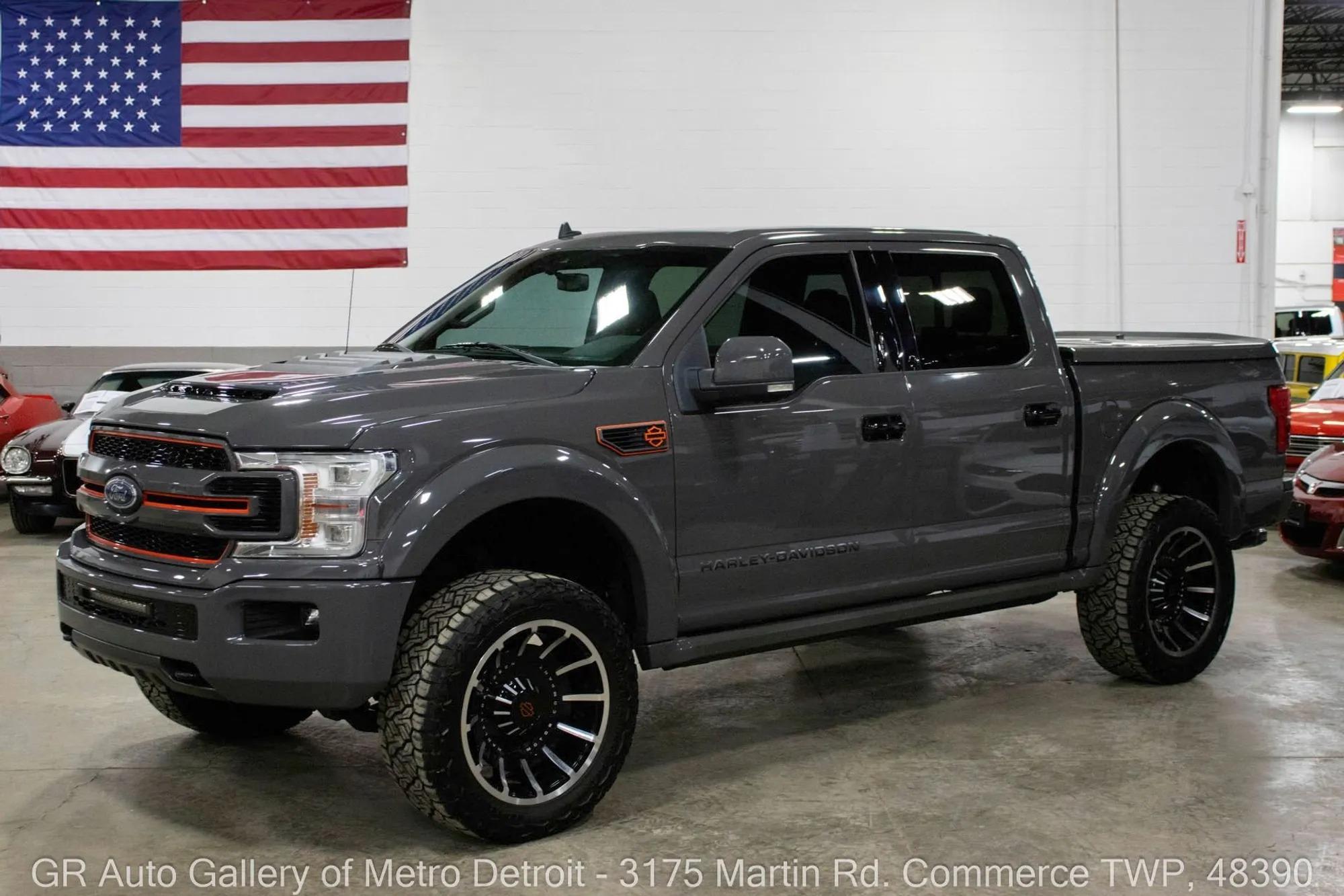 Supercharged 2019 Ford F-150 Lariat Harley-Davidson-1