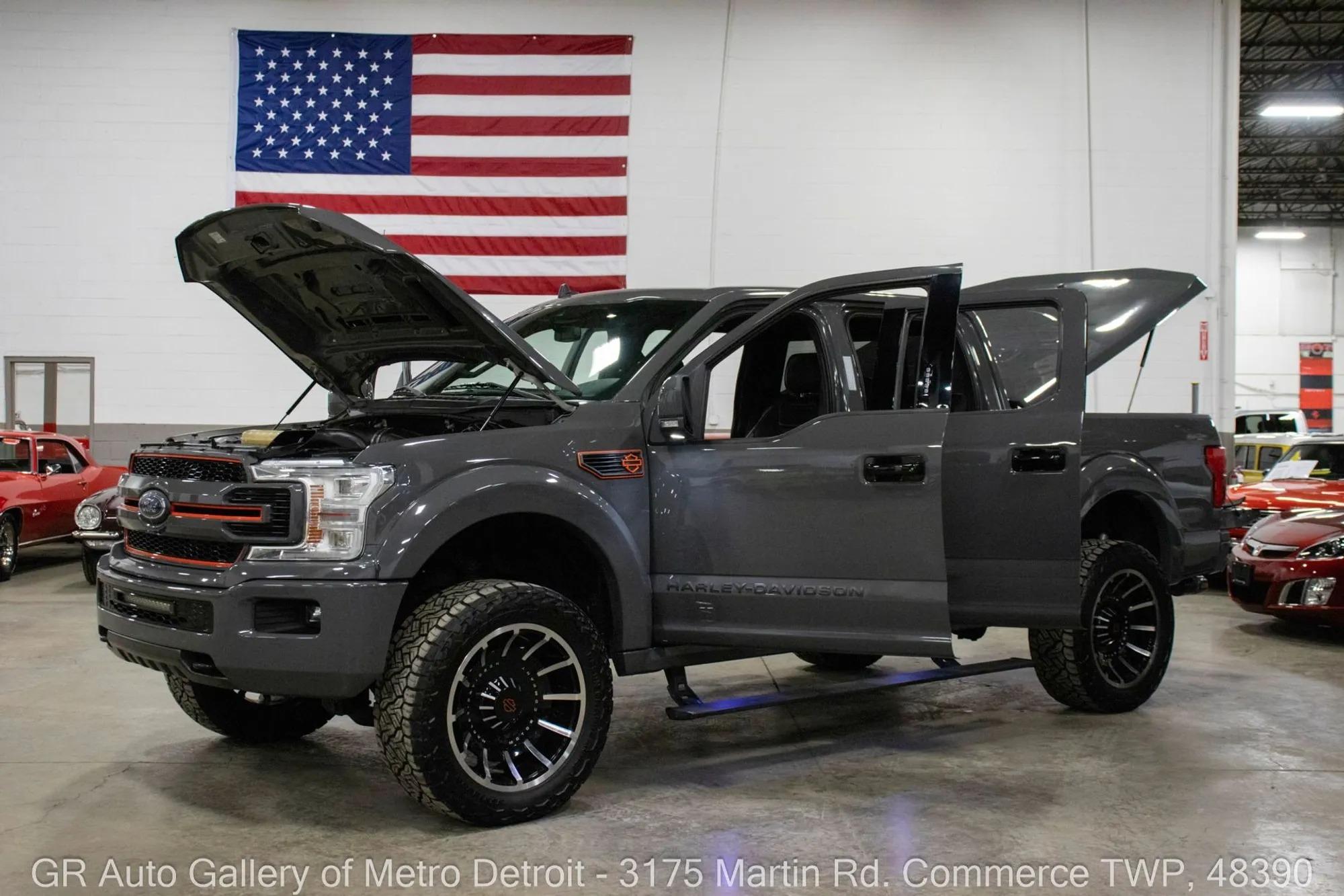 Supercharged 2019 Ford F-150 Lariat Harley-Davidson