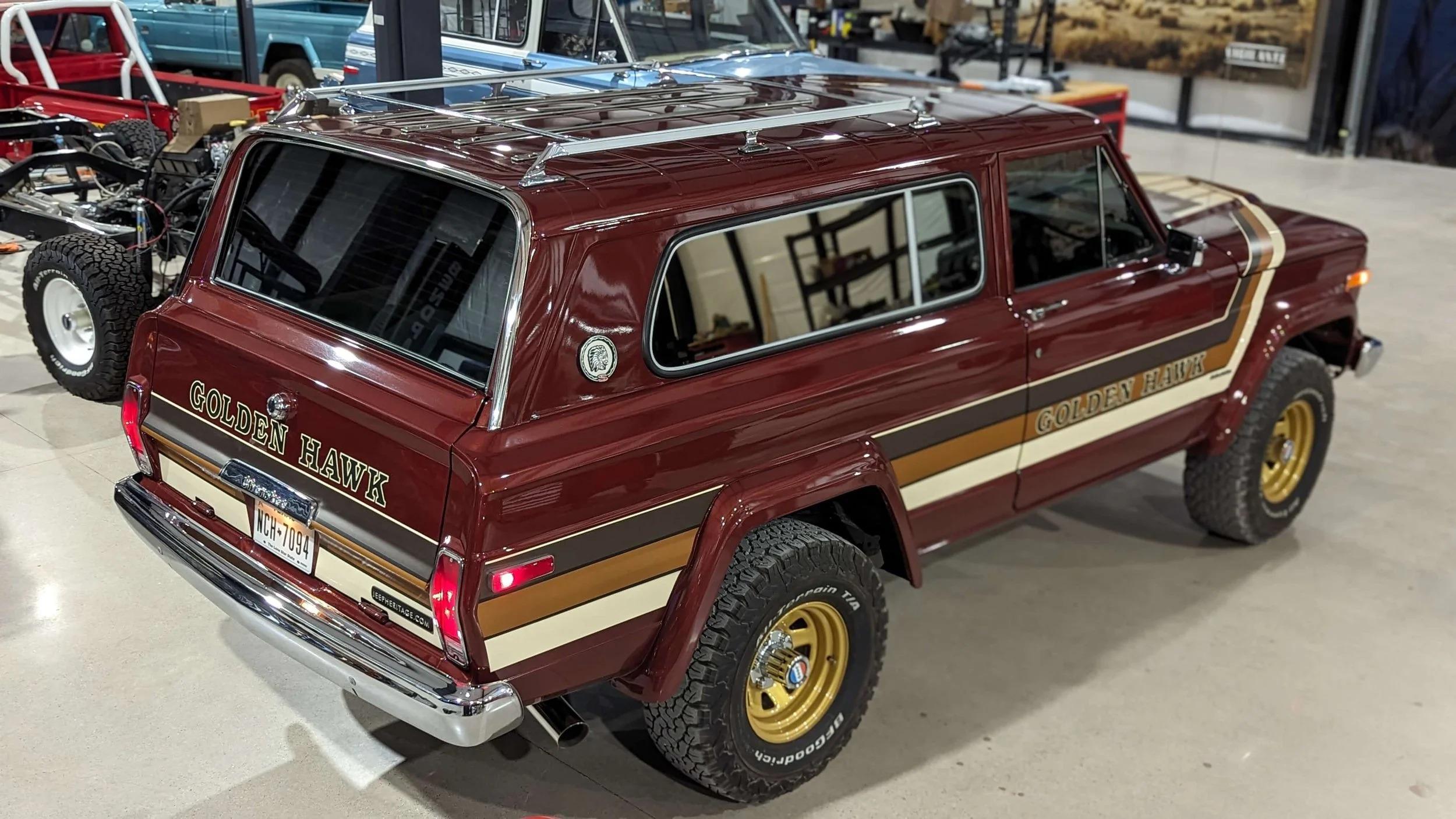 1979 Jeep Cherokee Golden Hawk