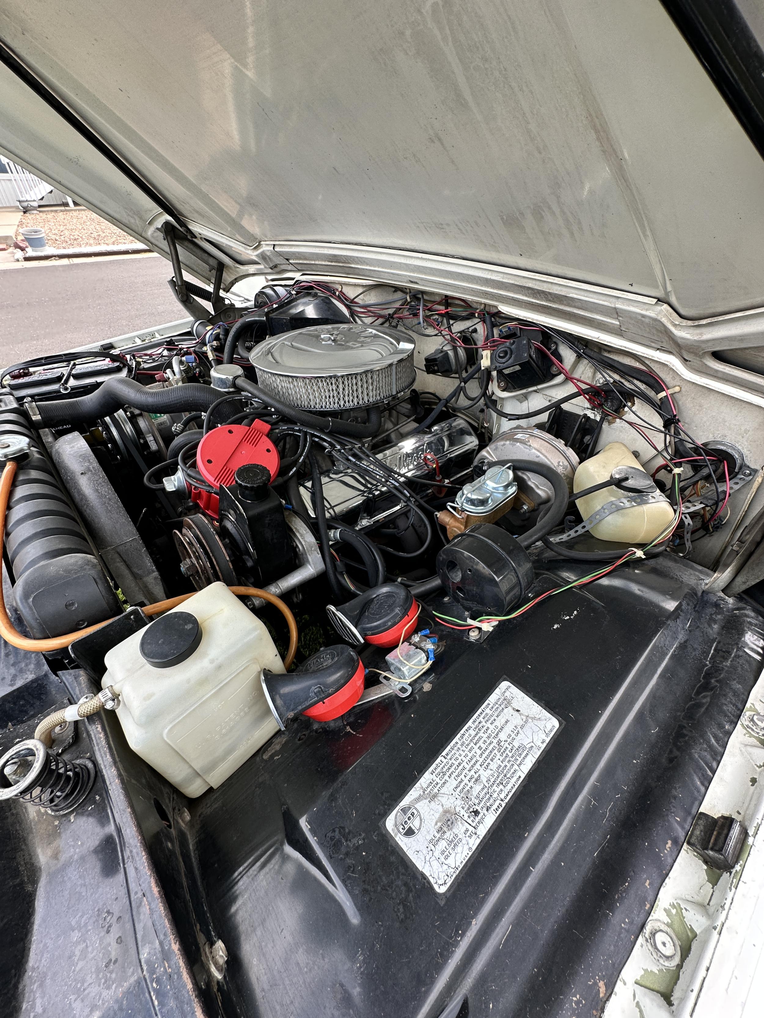 1972 Jeep J-4800 Camper Special