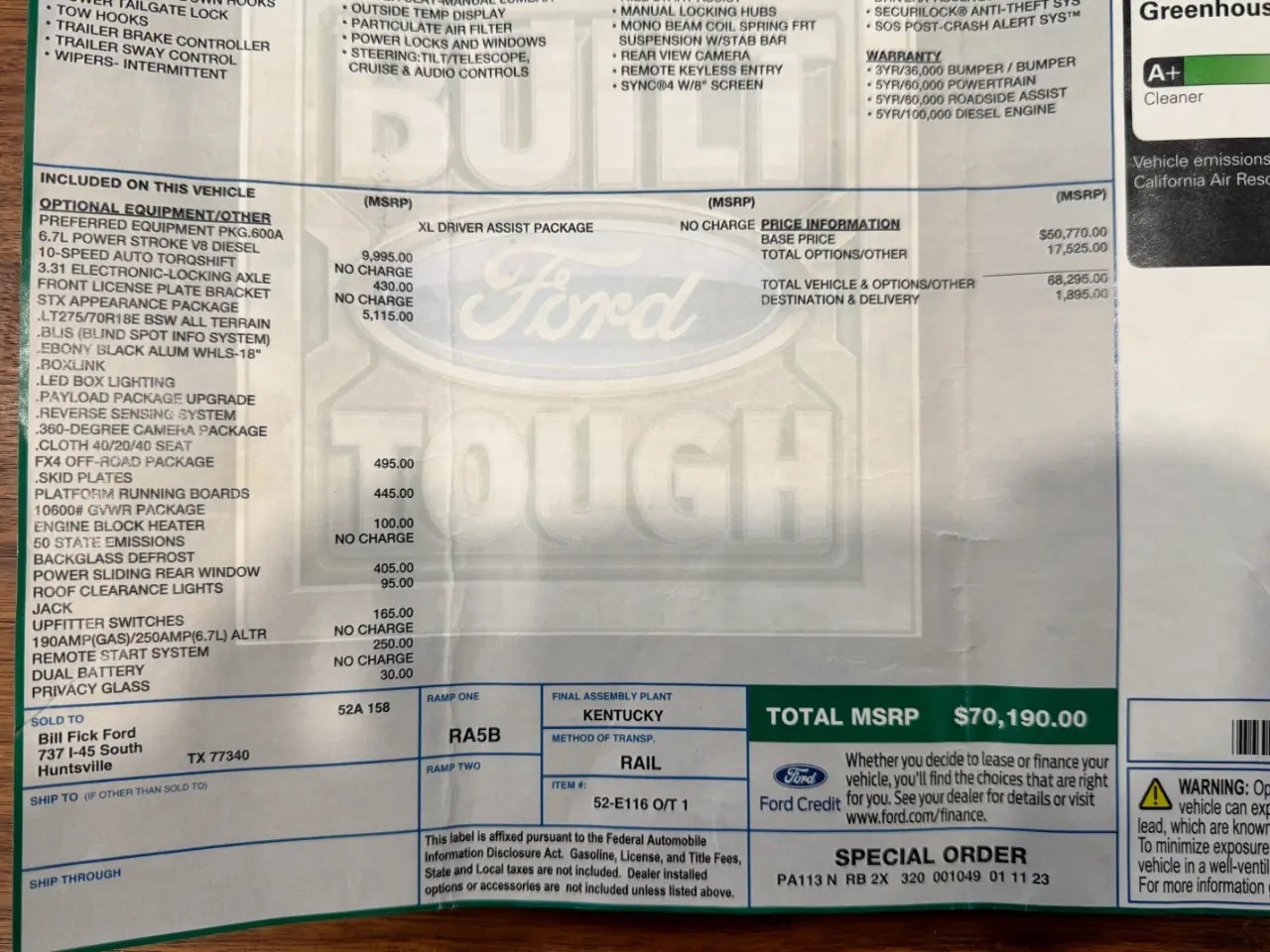 2023 Ford F-250 Super Duty XL