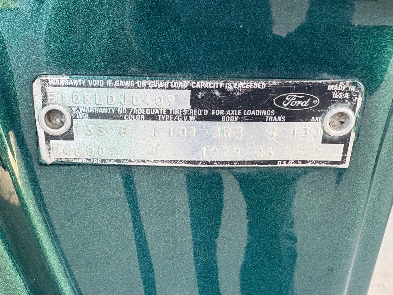 1979 Ford F-150 Custom