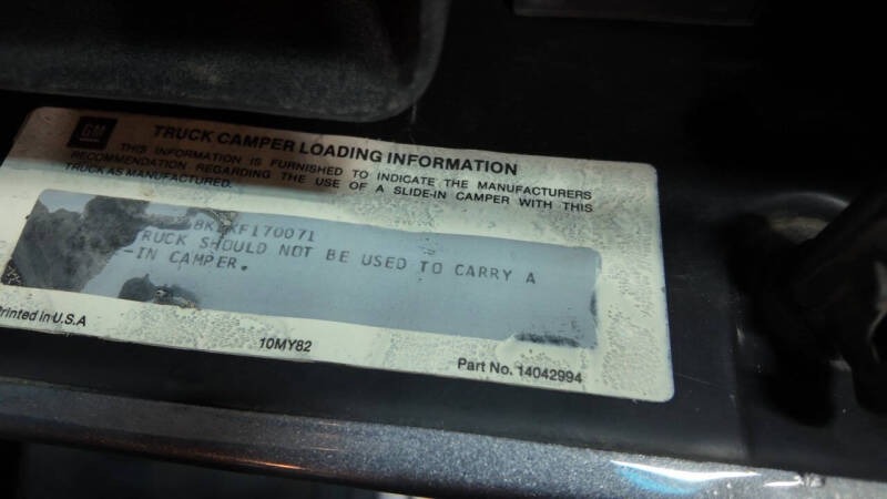 1989 Chevrolet Blazer Silverado