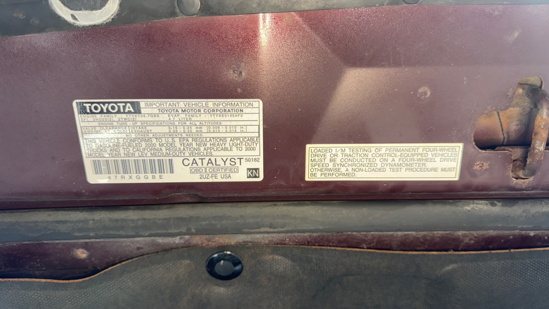 2000 Toyota Land Cruiser