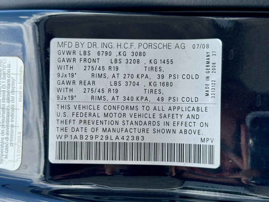2009 Porsche Cayenne