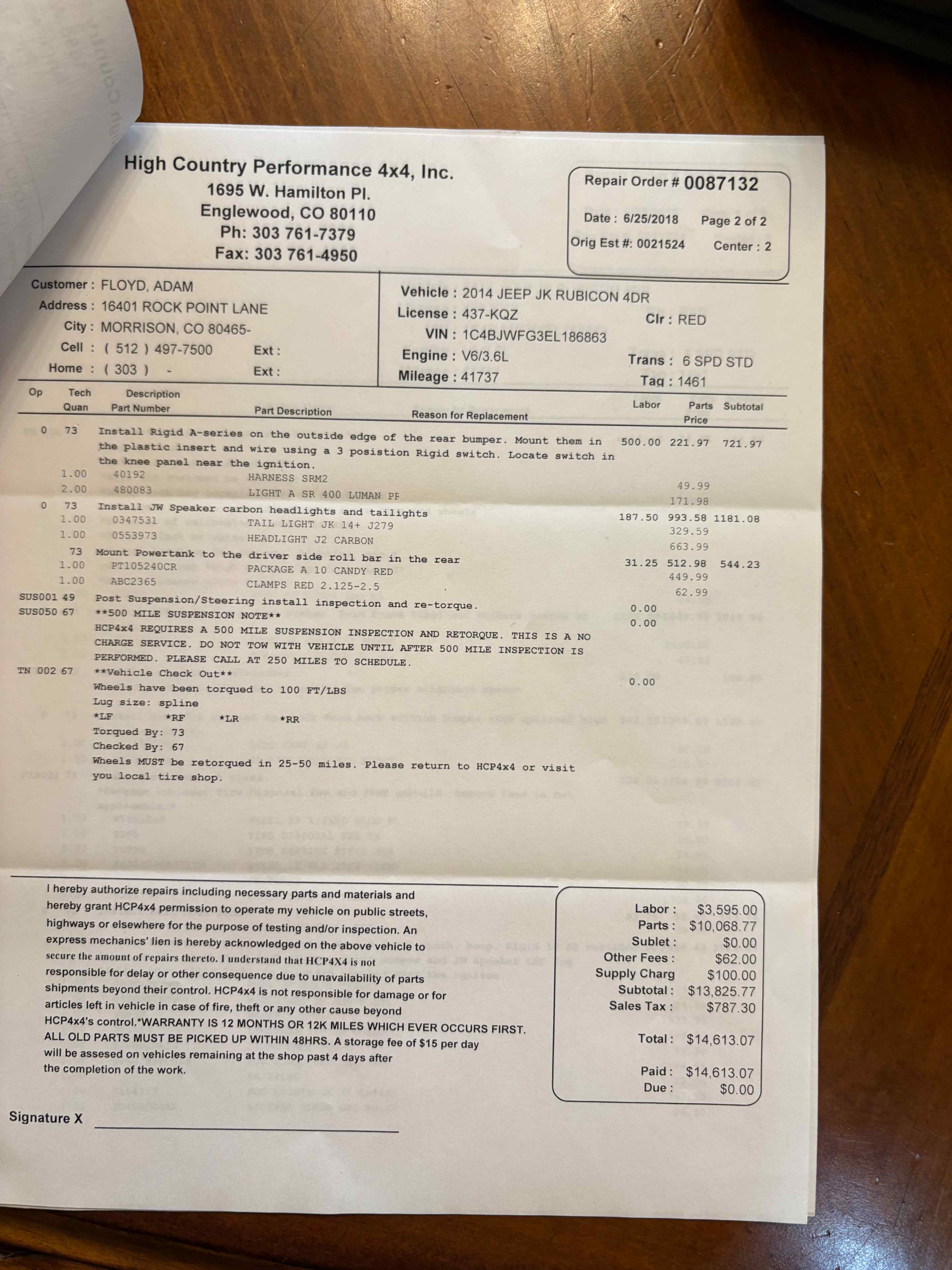 2014 Jeep Wrangler Unlimited Rubicon