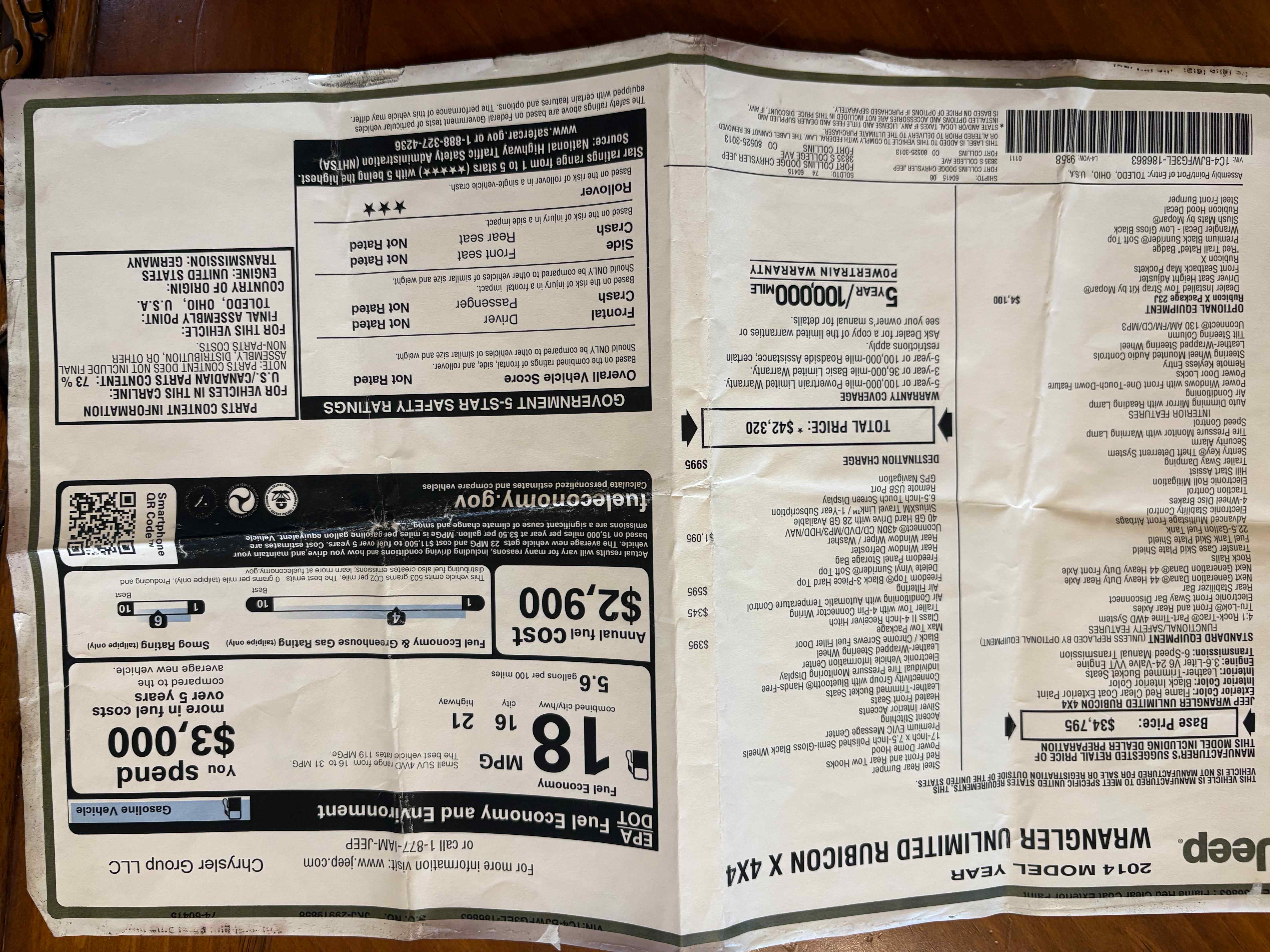 2014 Jeep Wrangler Unlimited Rubicon