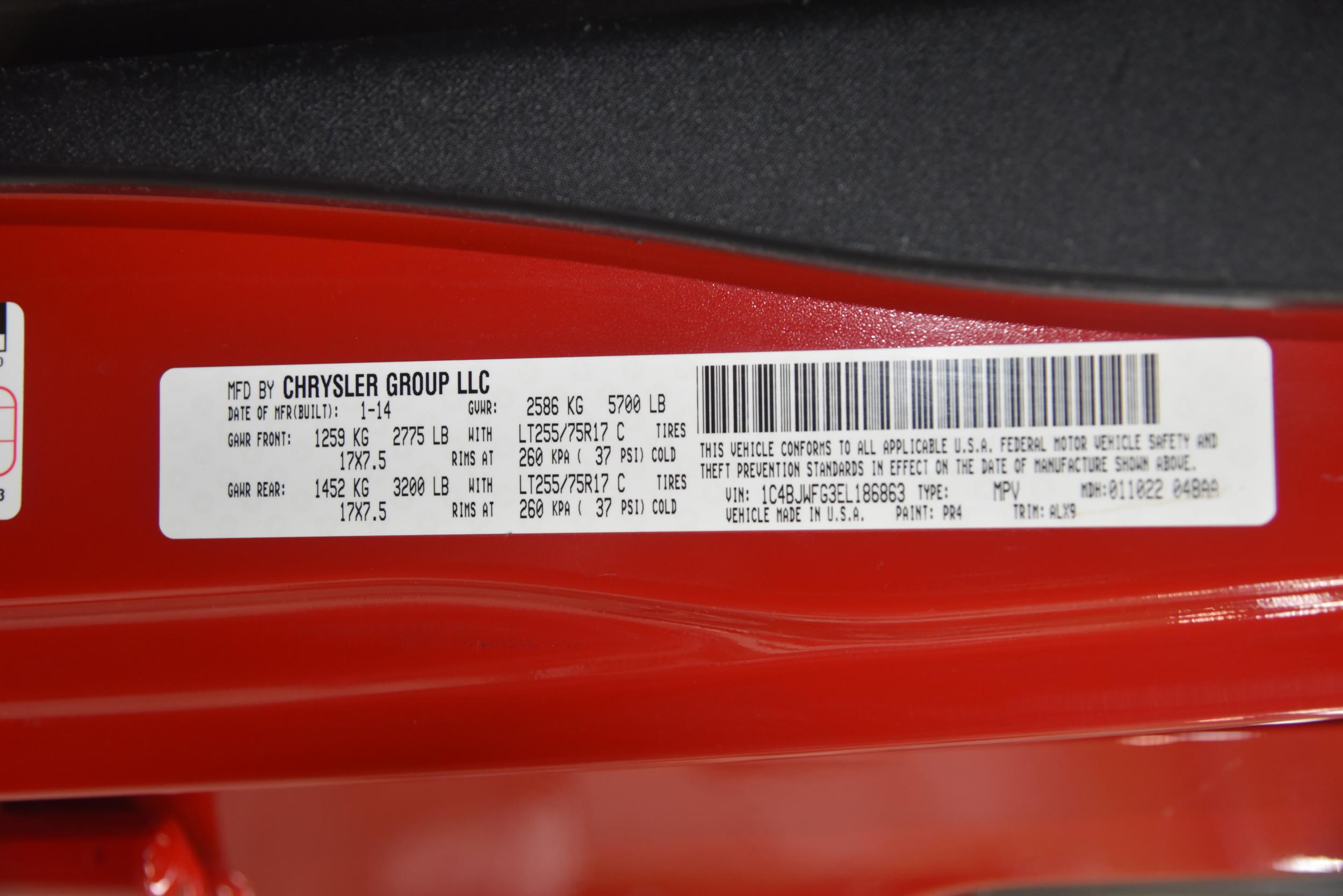 2014 Jeep Wrangler Unlimited Rubicon