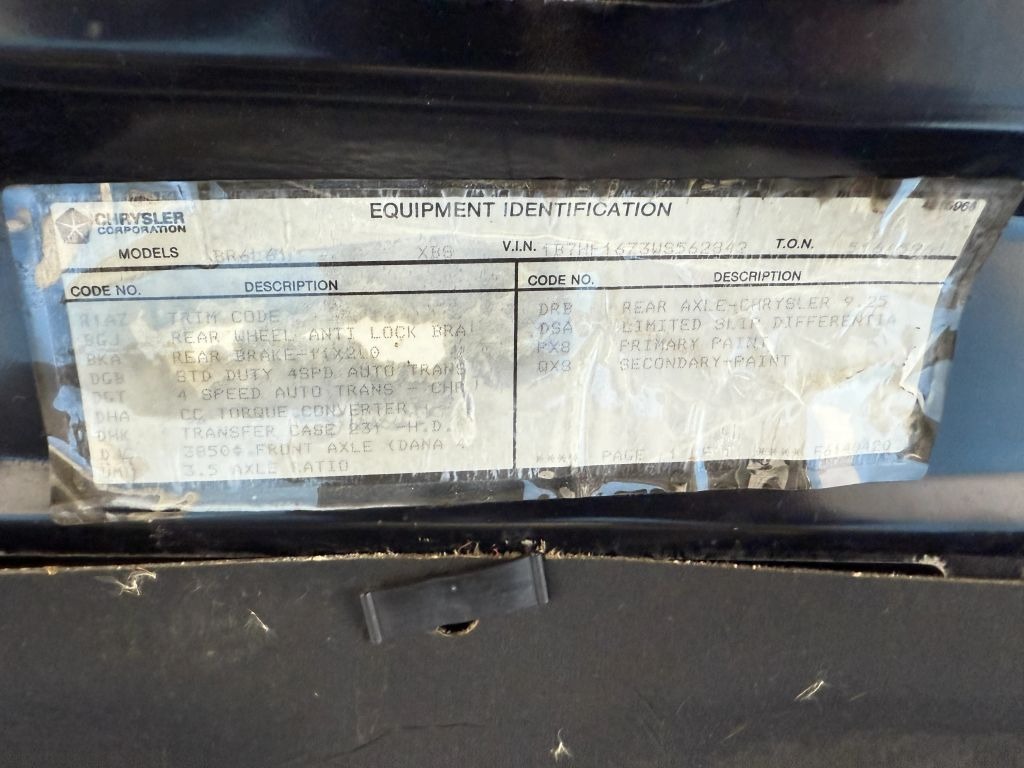 1998 Dodge Ram 1500 Regular Cab