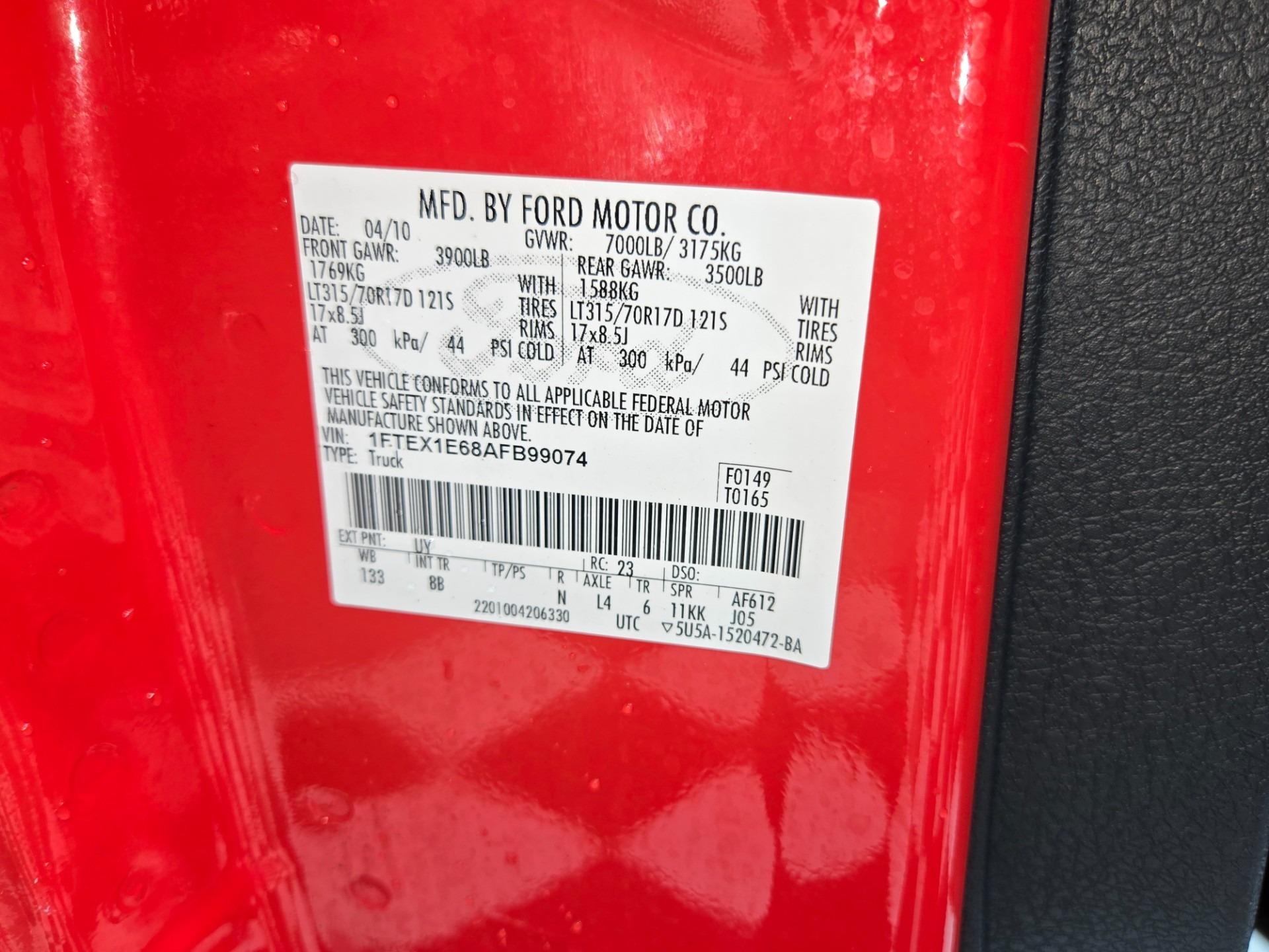 2010 Ford F-150 SVT Raptor