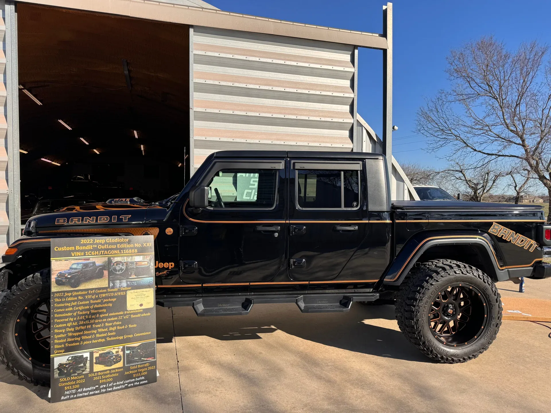 2022 Jeep Gladiator Bandit