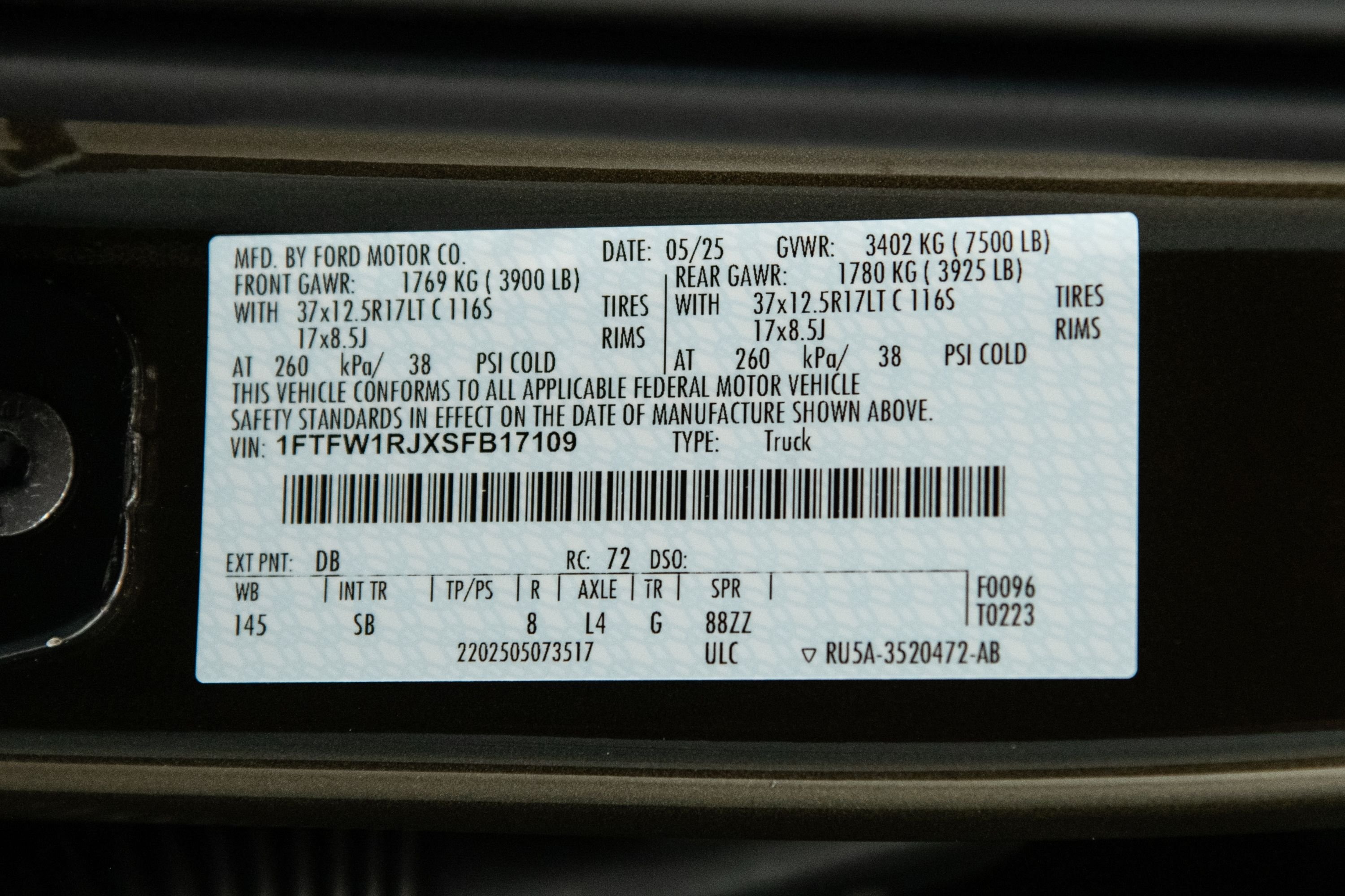 2025 Ford F-150 Raptor R